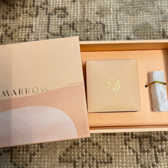 Marrow Fine White Diamond Quinn Wedding Band 14K Yellow Gold, 6.75 - Picture 5 of 8